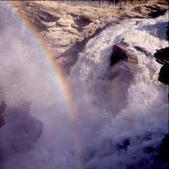 Athabasca Falls Jasper June 4 1970