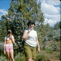 Sheila and Andy in land above Uncle Jim s Ranch June 16 1970
