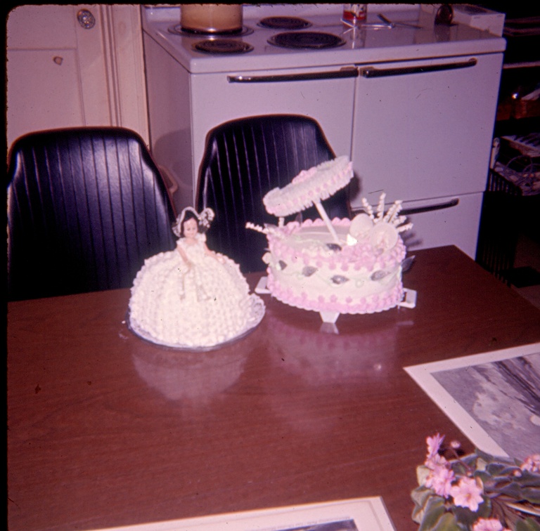 Shower cakes 1971