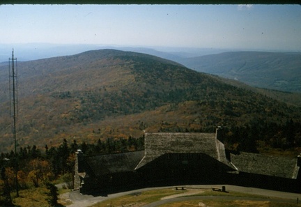 View from tower Mt Greylock south