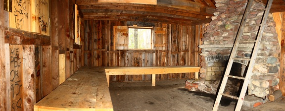 cabin in